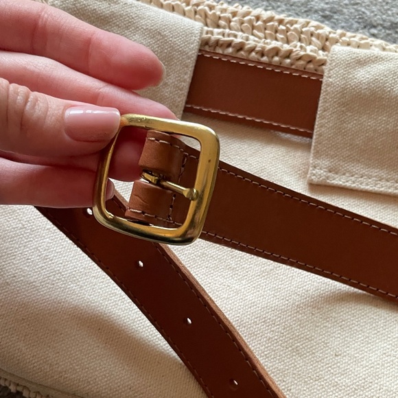 Clare V Woven Raffia Belt Bag - Picture 7 of 7